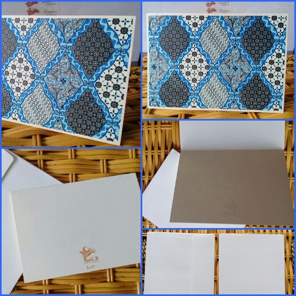 Batik Sidoluhur Biru-kartu Natal-kartu Lebaran-kartu Tahun Baru-batik 76 17