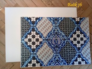 Kartu ucapan-motif batik parang gurdo biru-medium 1