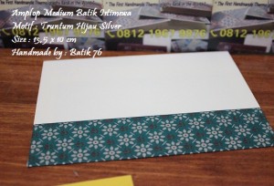 Truntum hijau silver - amplop medium batik istimewa-envelope-motif batik 76 2