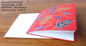 s-158 personal card small batik alur madura 3
