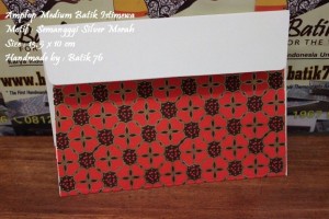 semanggi silver merah - amplop medium batik istimewa-envelope-motif batik 76 11