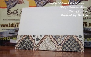 sidoluhur coklat- amplop medium batik istimewa-envelope-motif batik 76 8